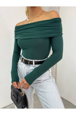 229115 ZÜMRÜT YEŞİL BLUZ