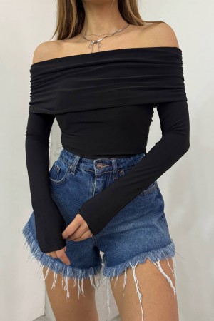 229119 BLACK BLOUSE