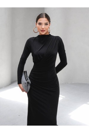 229126 SİYAH ELBİSE