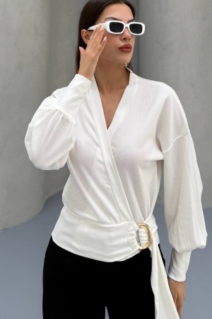 229134 WHITE BLOUSE