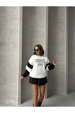 229185 BEYAZ SWEAT