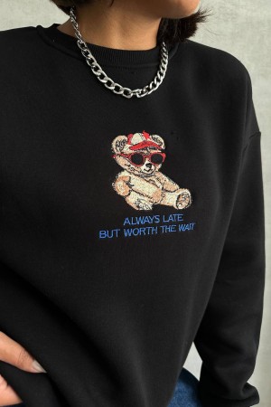 229191 SİYAH SWEAT