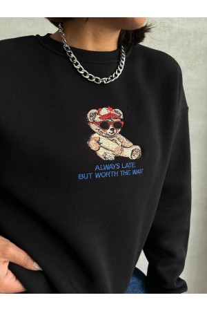 229191 SİYAH SWEAT