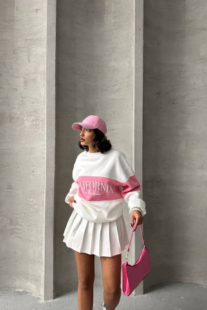 229195 BEYAZ SWEAT