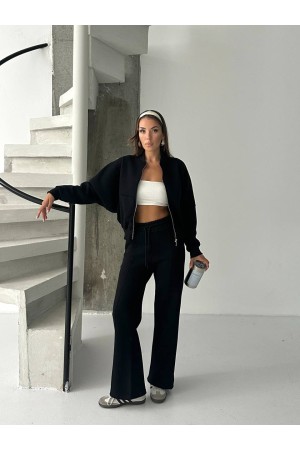 229203 SİYAH EŞOFMAN TAKIM