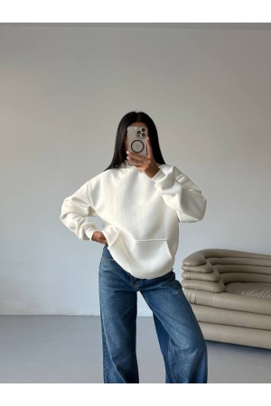 229241 BEYAZ SWEAT