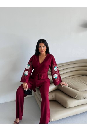 229265 Burgundy SET