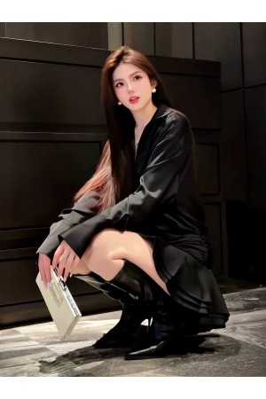 229291 SİYAH ELBİSE