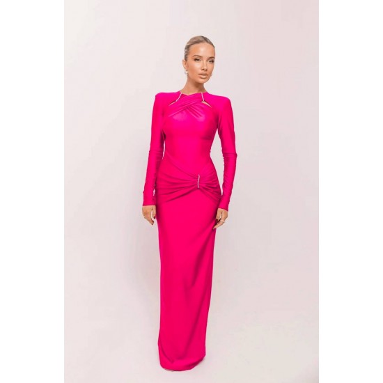 229296 Fuchsia "Evening dress"