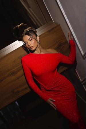 229316 KIRMIZI ABİYE