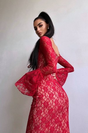 229320 KIRMIZI ABİYE