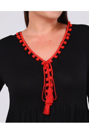 229323 SİYAH ELBİSE