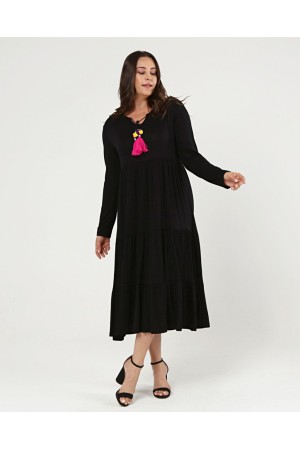 229324 SİYAH ELBİSE