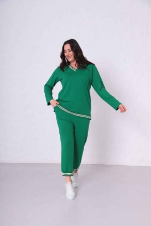 229338 YEŞİL EŞOFMAN TAKIM