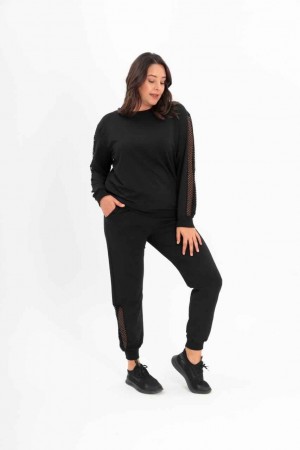 229342 SİYAH EŞOFMAN TAKIM