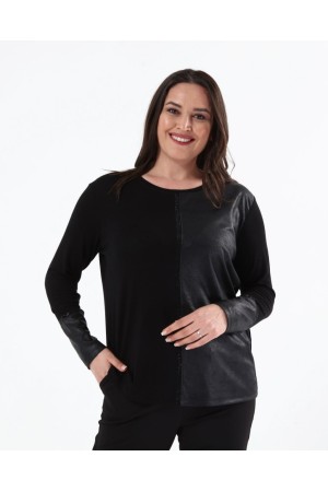 229349 SİYAH BLUZ