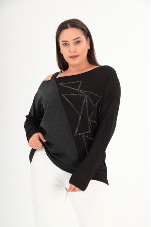 229351 SİYAH BLUZ