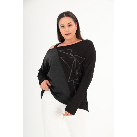 229351 BLACK BLOUSE