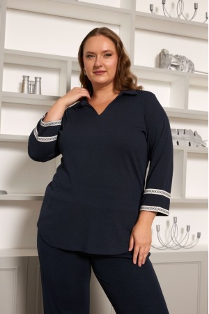 229407 LACİVERT BLUZ