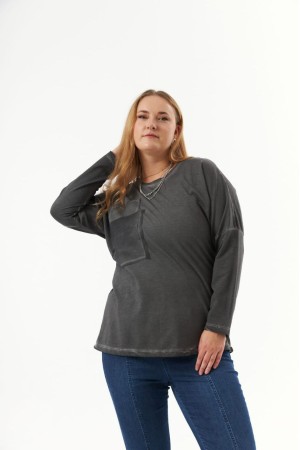 229422 ANTRASİT BLUZ