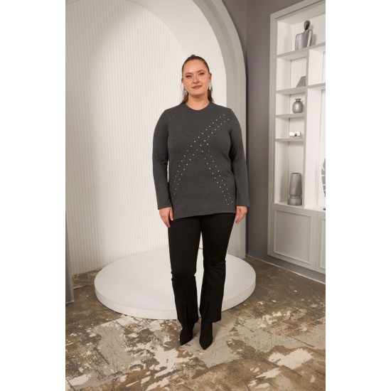 229432 ANTRASİT BLUZ