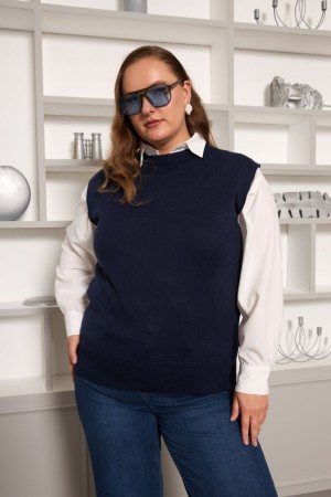 229450 LACİVERT BLUZ