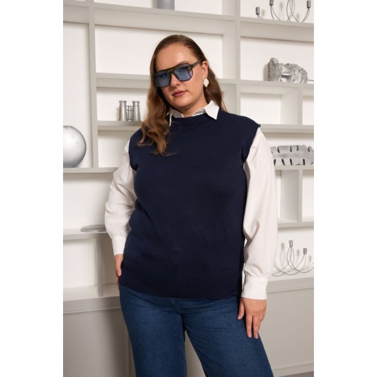 229450 LACİVERT BLUZ