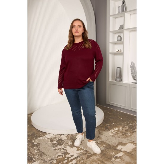 229453 BORDO BLUZ
