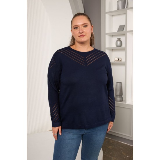 229454 LACİVERT BLUZ