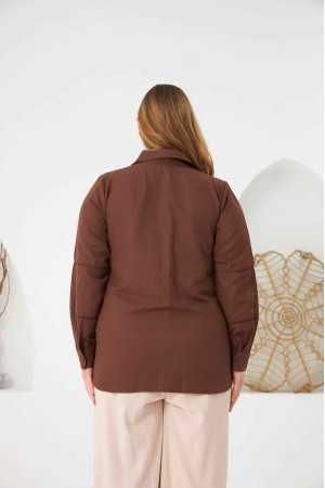 229536 KAHVE GÖMLEK