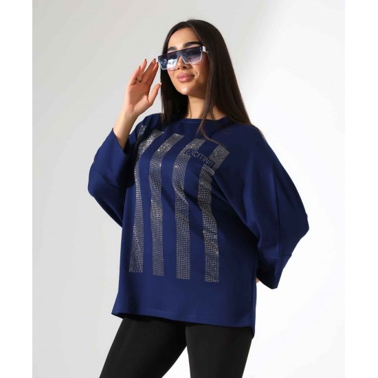 229575 LACİVERT BLUZ