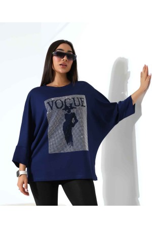 229581 LACİVERT BLUZ