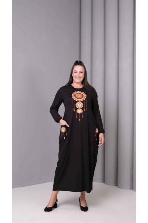 229595 SİYAH ELBİSE