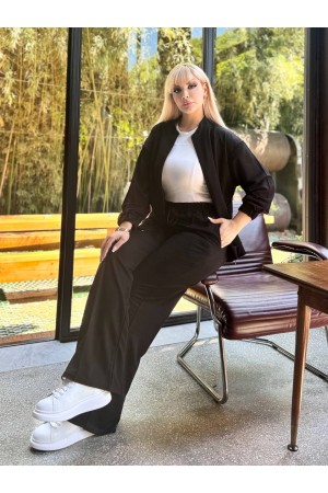 229598 SİYAH EŞOFMAN TAKIM