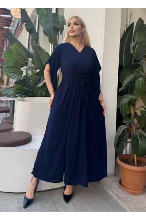 229610 LACİVERT ELBİSE