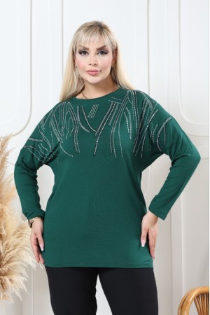 229630 "Emerald green" BLOUSE