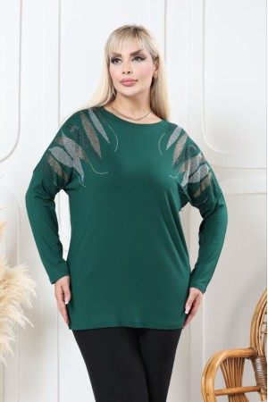 229638 "Emerald green" BLOUSE