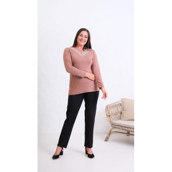 229652 MINK BLOUSE
