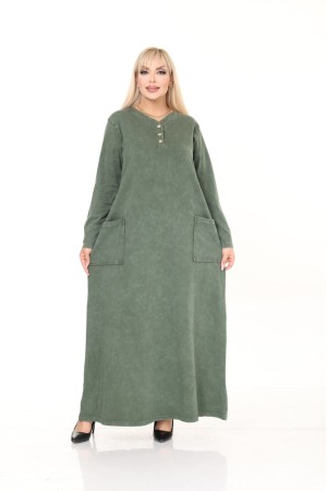 229680 HAKİ ELBİSE