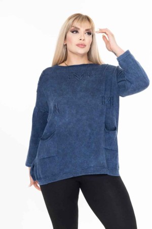 229697 LACİVERT KAZAK