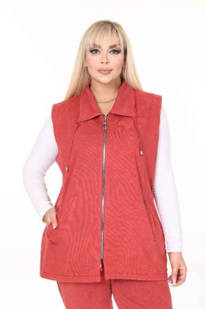 229713 RED WAISTCOAT