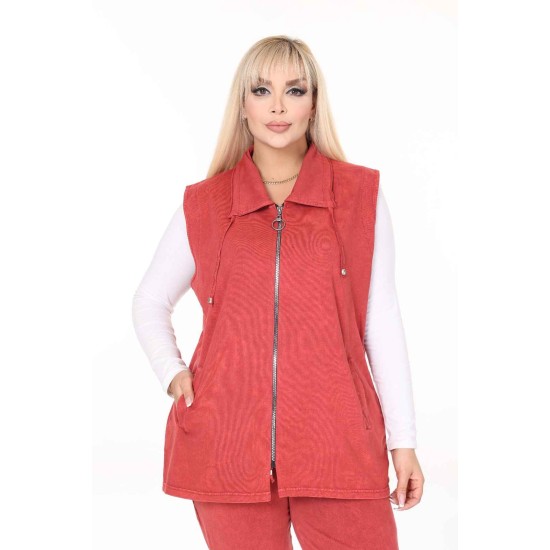 229713 RED WAISTCOAT