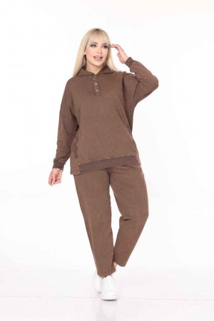 229716 KAHVE EŞOFMAN TAKIM