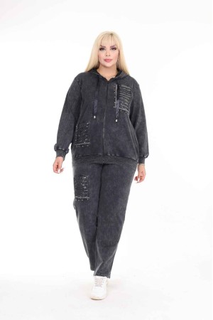 229724 SİYAH EŞOFMAN TAKIM