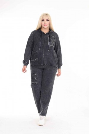 229724 SİYAH EŞOFMAN TAKIM