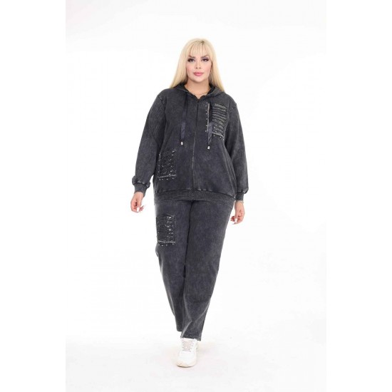 229724 SİYAH EŞOFMAN TAKIM