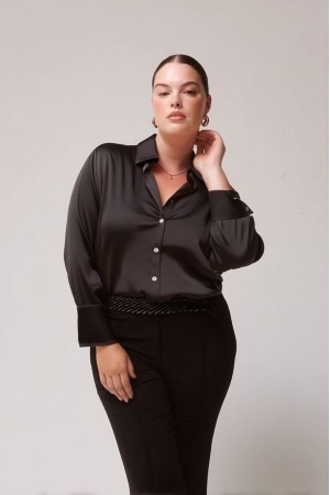 229784 SİYAH GÖMLEK