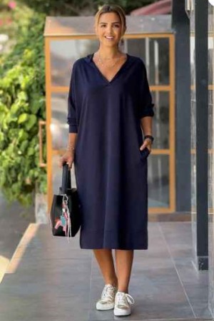 229824 "NAVY BLUE" DRESS
