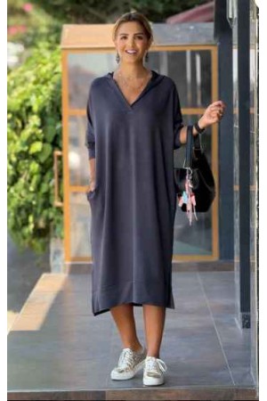 229825 ANTRASİT ELBİSE
