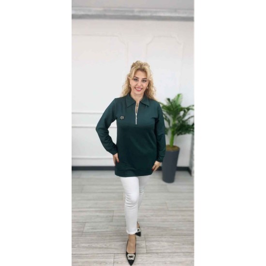 229840 ZÜMRÜT YEŞİL HIRKA